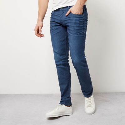 Jack & Jones blue wash slim fit Dylan jeans